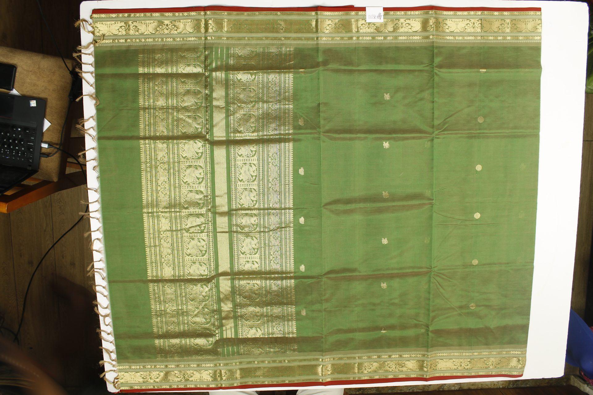 Saree CS437 — Pallu 1