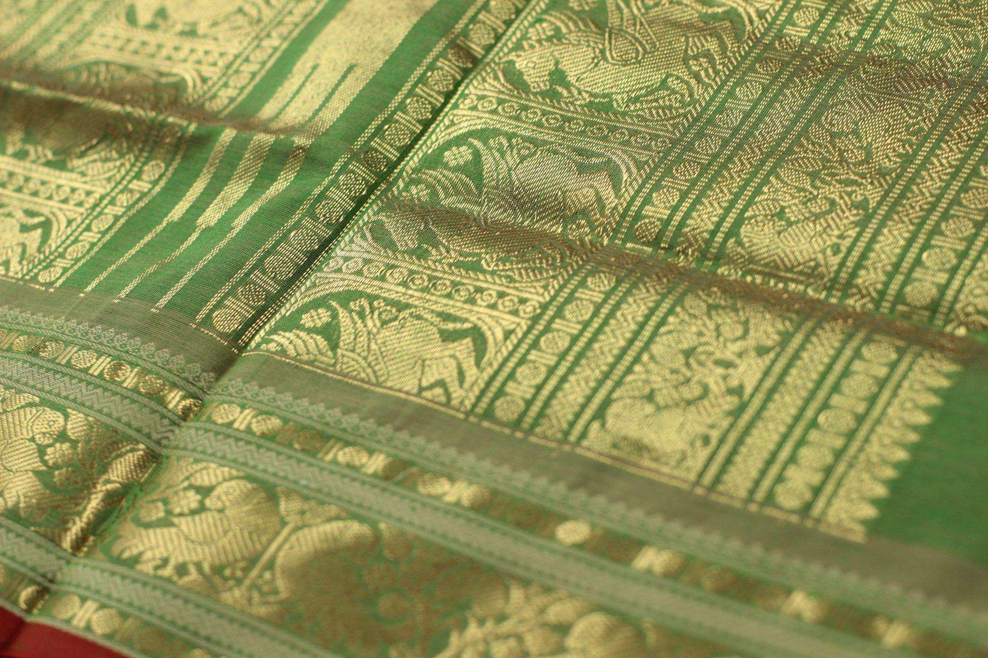 Saree CS437 — Pallu 2