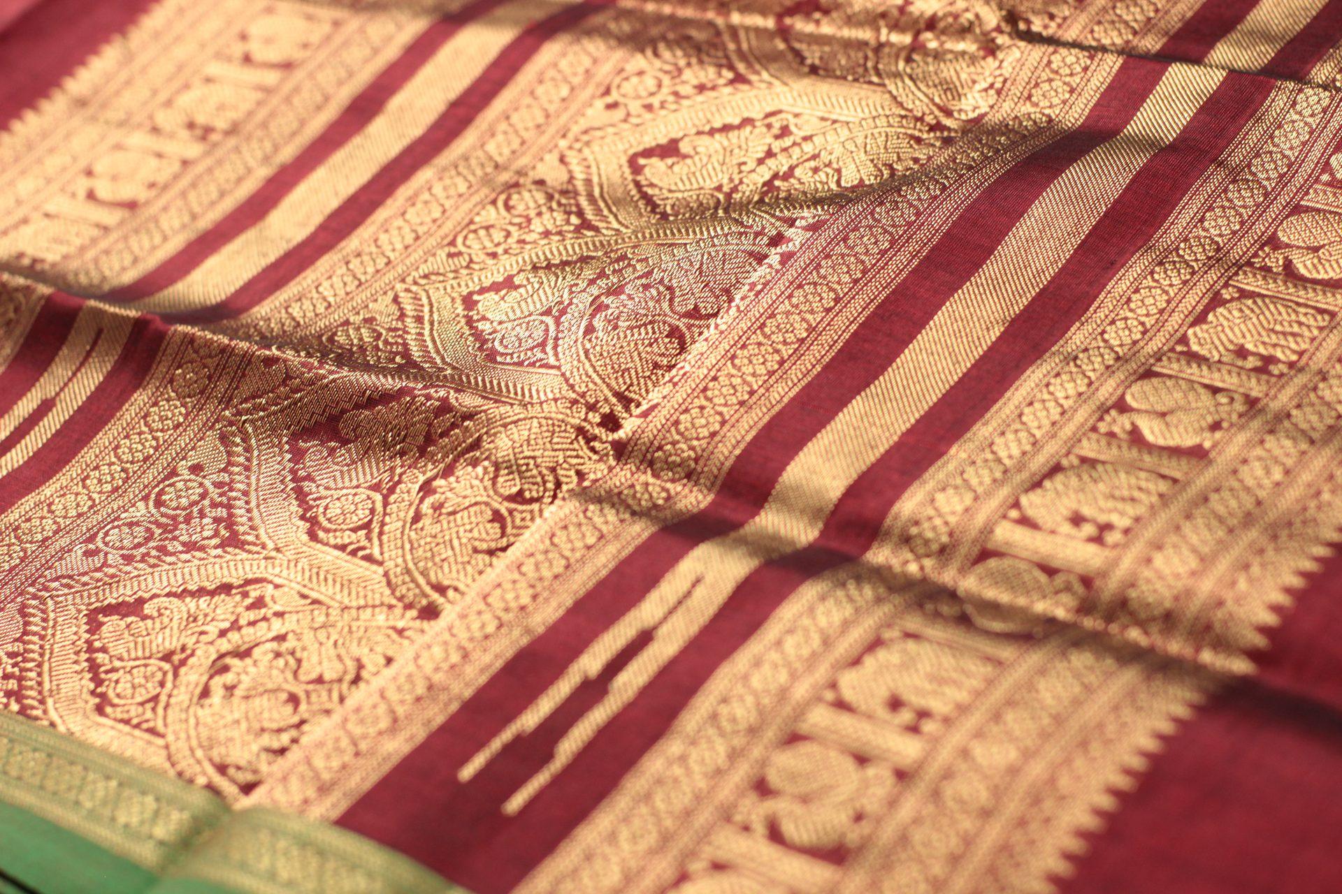 Saree CS450 — Pallu 1