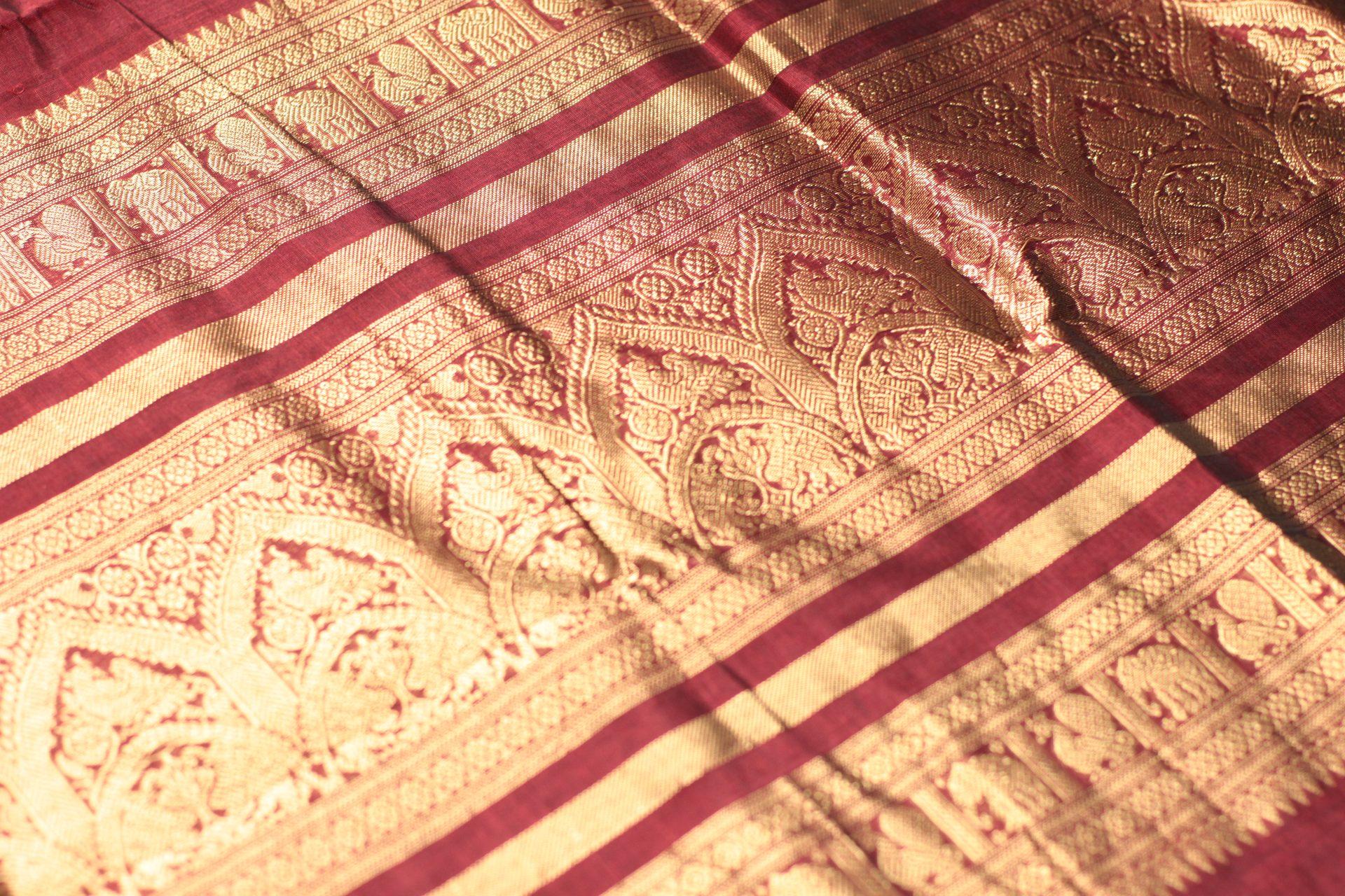 Saree CS450 — Pallu 2